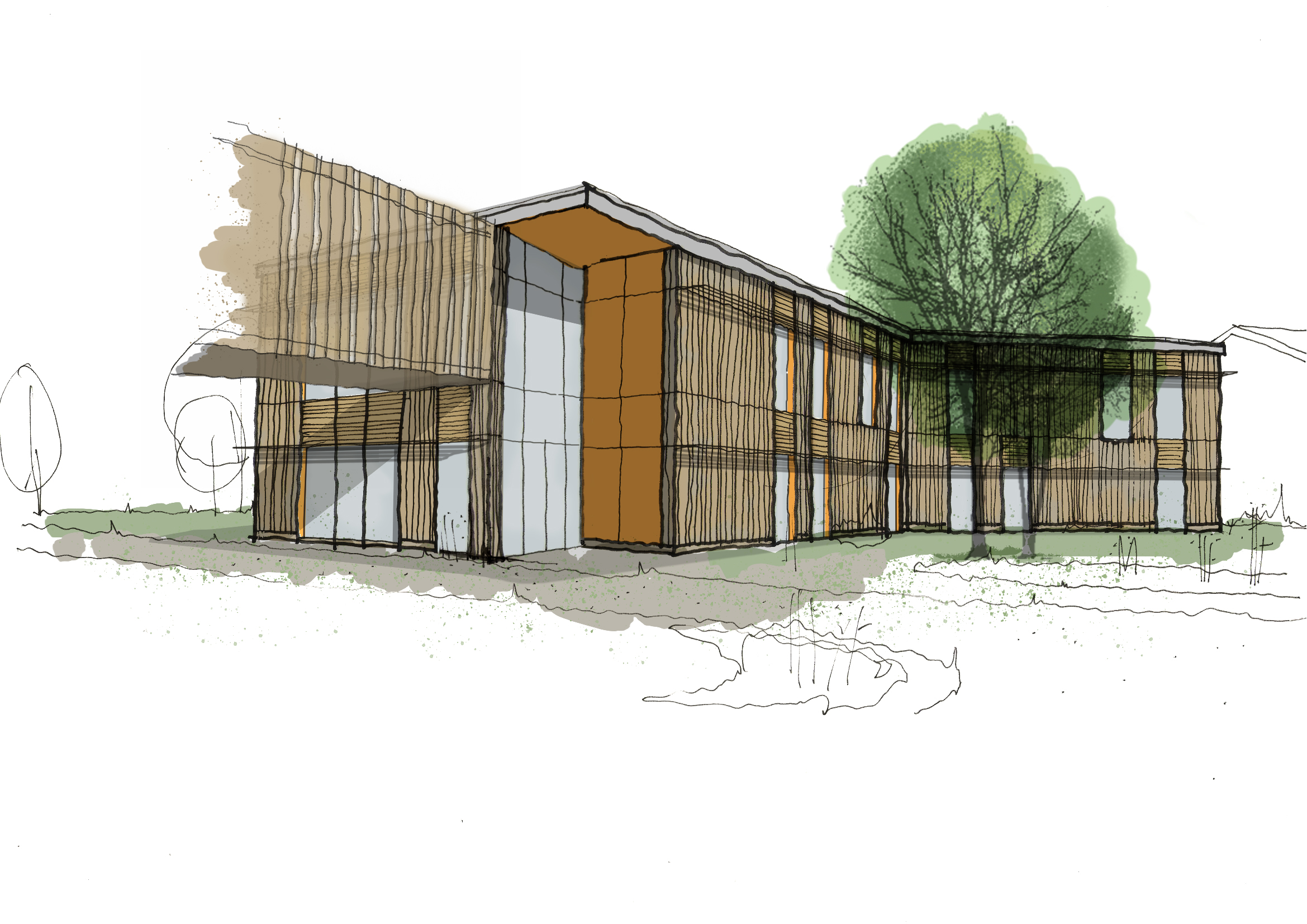 8341_Development Elevation Sketches - Bridge